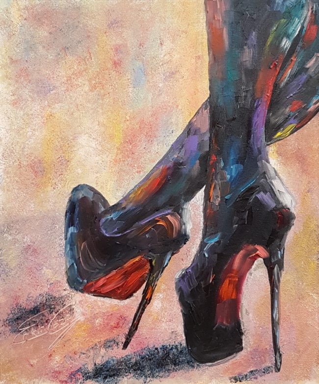 Ankara Resim Atölyesi Topuklu Ayakkabı